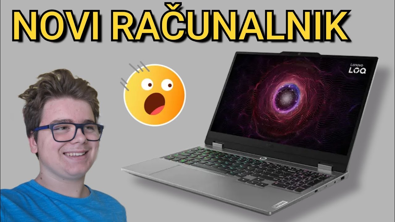 IMAM NOVI RAČUNALNIK Lenovo LOQ 15ARP9 (Unboxing vlog 4) 