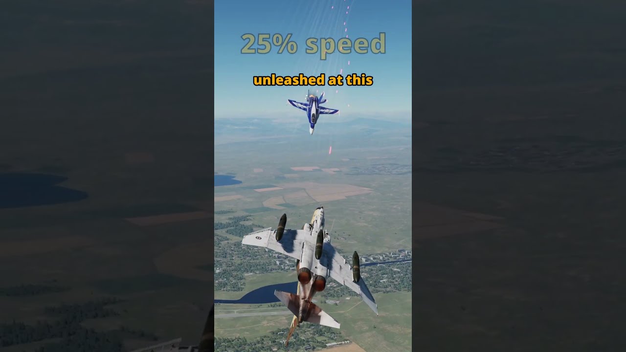 F-4E Phantom Shreds F/A-18's with 24,000 rounds per minute! 