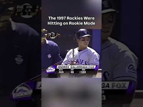 1997 Rockies Could RAKE ⚾️ #rockies #mlb #baseballshorts #baseballlife