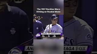 1997 Rockies Could RAKE ⚾️ #rockies #mlb #baseballshorts #baseballlife