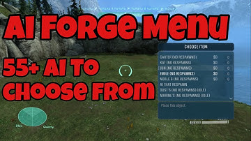 Halo MCC Halo Reach My AI Forge Menu Update (55+ AI To Choose From)