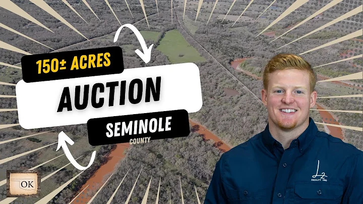 ONLINE AUCTION: 150 +/- Acres in Central Oklahoma Recreation in Seminole County!