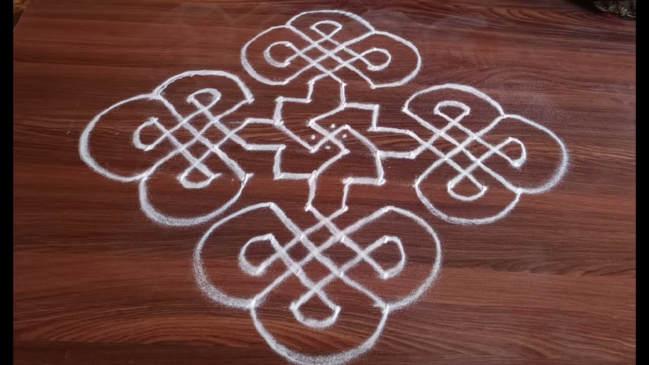 Simple rangoli designs,daily dot rangoli😄 ठिपक्यांच्या रांगोळ्या #rangoli#youtubevideo#trending