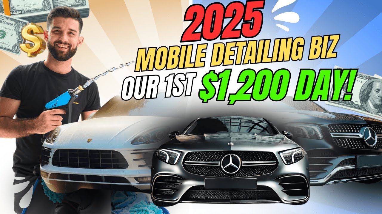 💰 From $850 to $1200 in ONE DAY! | High-End Car Detailing in a Wealthy Neighborhood