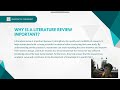 What is Literature Review and Why It Matters?