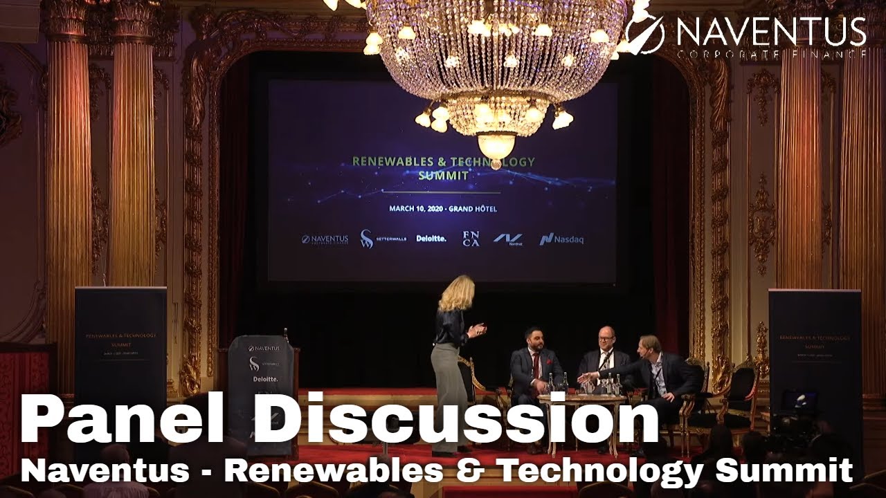 Panel Discussion Naventus Renewables Technology Summit YouTube