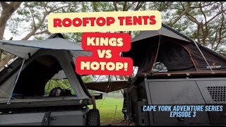 Rooftop Tents (Kings & Motop)  Cape York Adventure  Episode 3