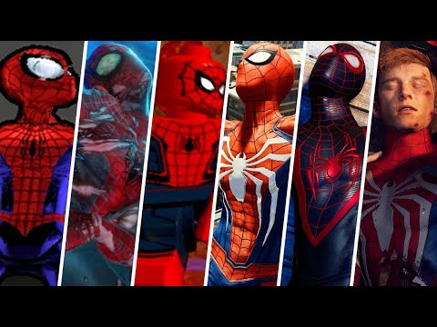 Видео: Эволюция смертей Человека-паука в играх про Человека-паука (2000–2023) — Marvel’s Spider-Man 2