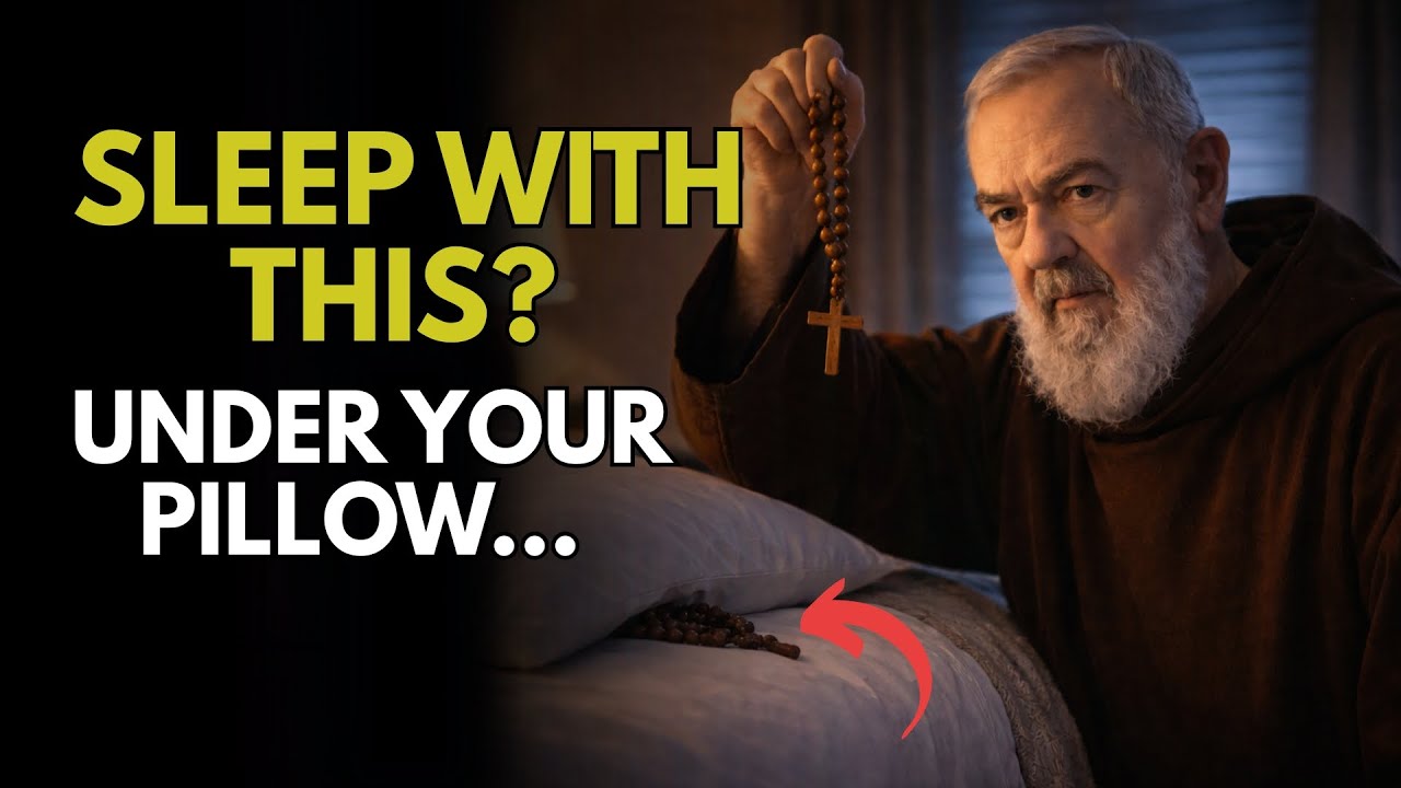 PADRE PIO REVEALS: THIS HAPPENS WHEN YOU SLEEP WITH A PRAYER ROPE UNDER YOUR PILLOW!