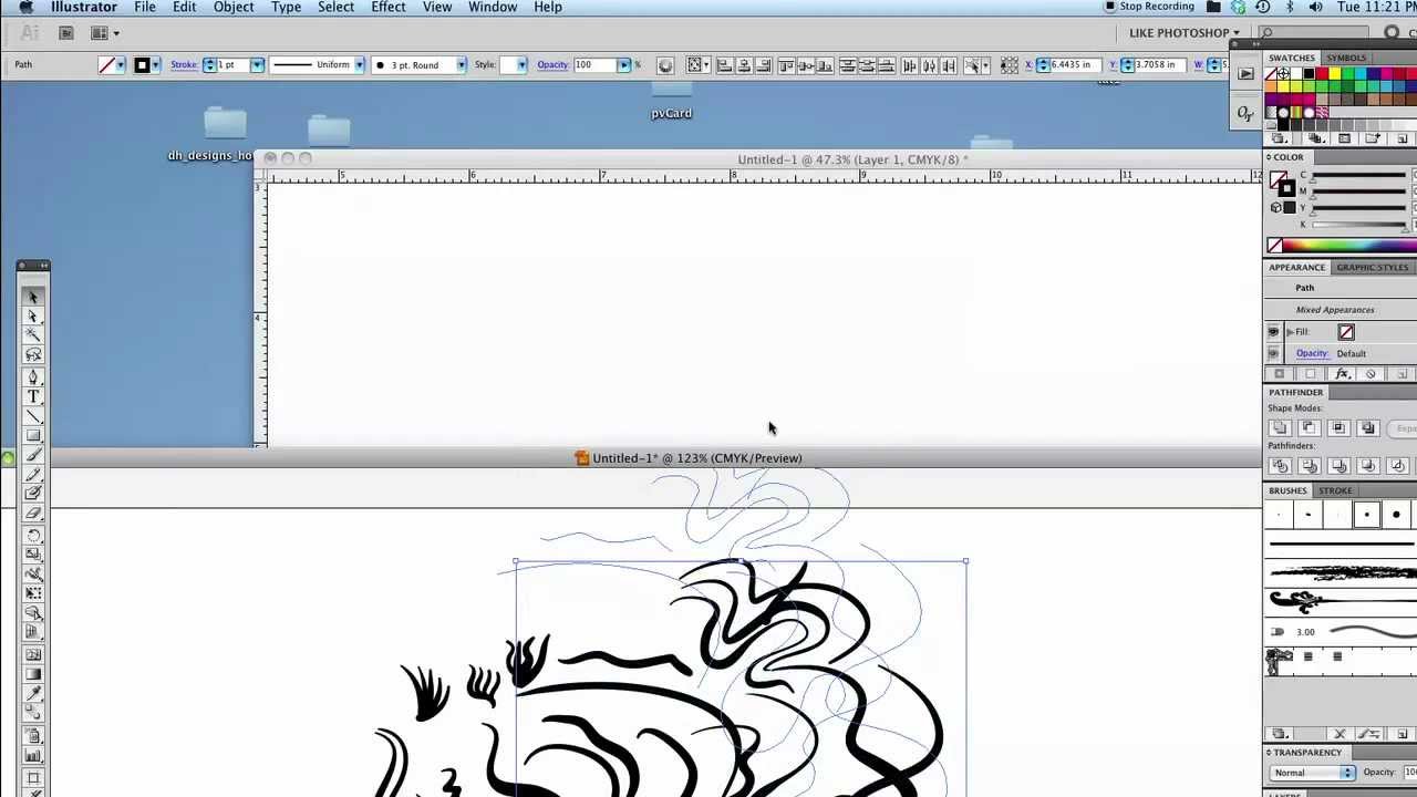 Brush Tool Tutorial Wacom Cintiq 21UX Illustrator Brush Tool Tutorial Wacom Cintiq 21UX Illustrator