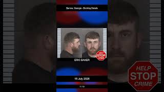 Barrow, Georgia Booking Records - 15 July 2026