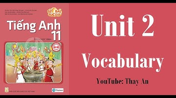 [TIẾNG ANH 11] GLOBAL SUCCESS 11 - Unit 2. THE GENERATION GAP - Vocabulary.