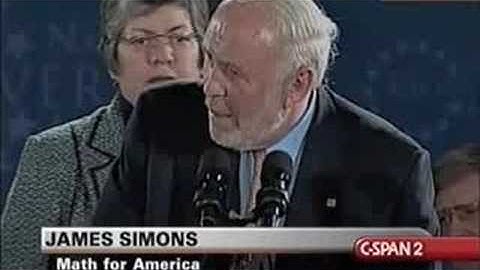 Jim Simons at the NGA Q and A