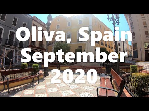 Relaxing walking in Oliva, Spain. September 2020