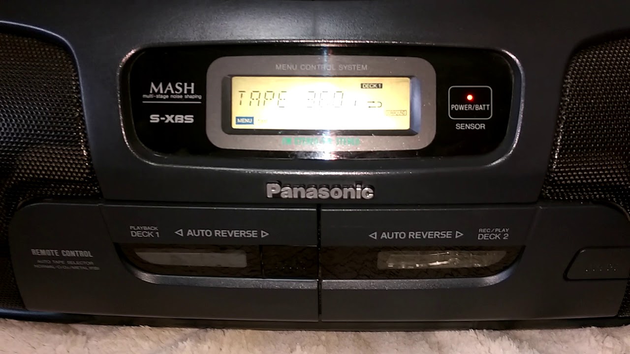 Panasonicバブルラジカセ rx-ᎠᎢჯ႐႑ - YouTube