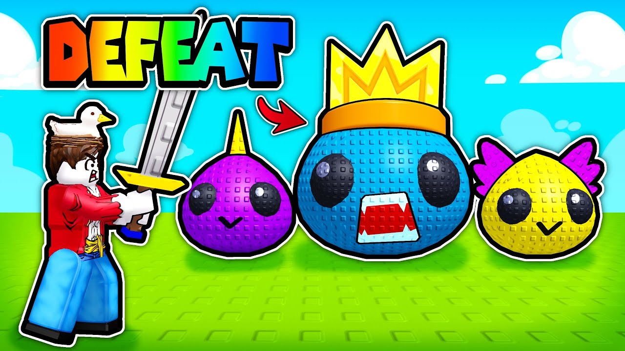 I defeated EVERY SLIME to get RICH in Roblox Slime Slayer
