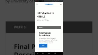 Introduction to HTML5 || Week 3 Quiz Answers || Coursera