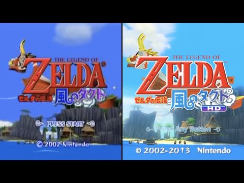 Zelda Wind Waker HD 4K - Graphics Comparison - Next Gen vs Wii U─影片  Dailymotion