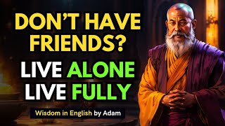 Live Alone, Live Fully | The Power of Being Alone | Why Being Alone Is So Powerful |Buddhist Wisdom