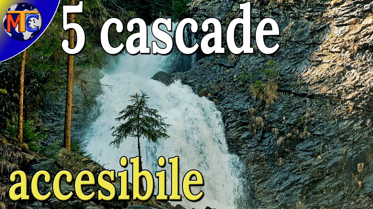 5 cascade la care ajungi pe jos fără efort | România – Video