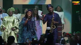 ADEYINKA ALASEYORI, MERCY CHINWO, AMAZING TOPNOTCH ARTISTES AT THE BEEJAY SAX ALL STARS PERFORMANCE