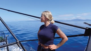 The start of 90 days out at sea working on a Prawn Trawler 🦐