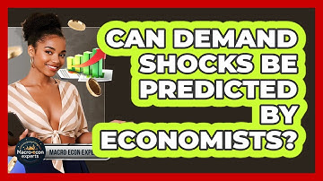 Can Demand Shocks Be Predicted By Economists? - Macroecon Experts