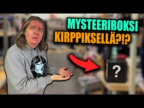 Ostin MYSTEERIBOKSIN kirppikseltä?!? Kuopion kirppiskierros!