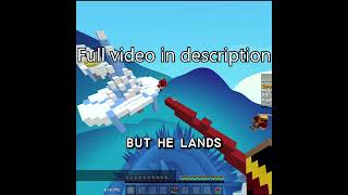He actually doesnt throw #shorts #minecraft