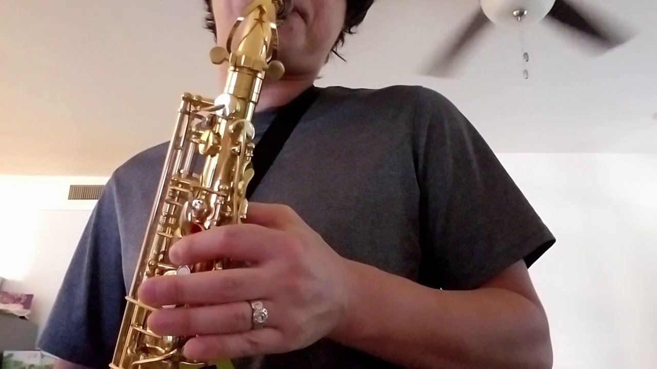 (Mendini by Cecilio Alto saxophone review) Moon River Alto Sax Practice / 문리버 알토 색소폰 연습 YouTube