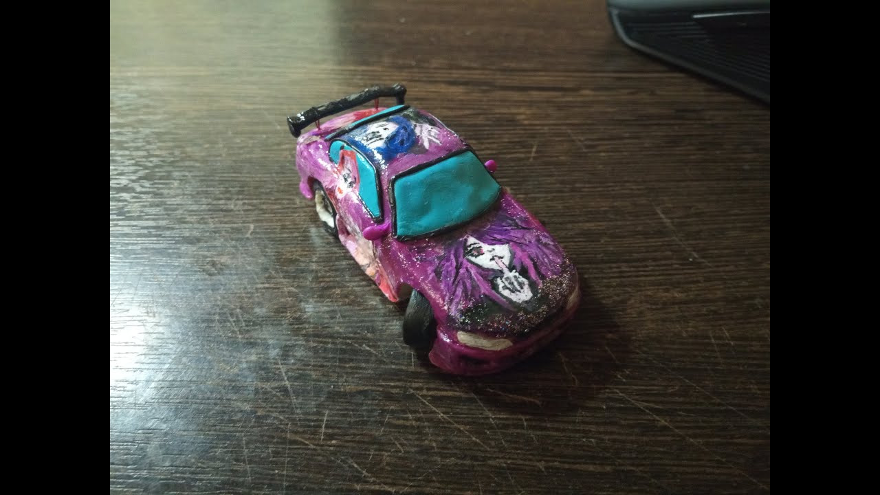 Ниссан Сильвия из пластилина - YouTube