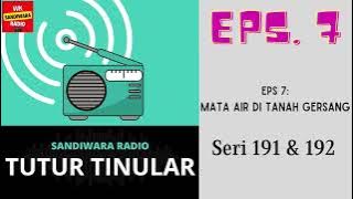 TUTUR TINULAR - Seri 191 & 192 Episode 7. Mata Air DI Tanah Gersang