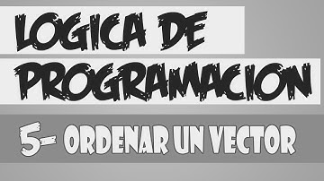 ORDENAR VECTOR en JAVA || Lógica de Programación