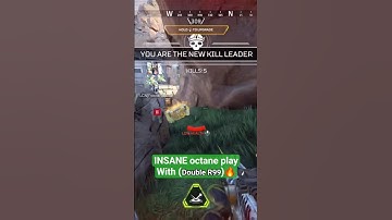 INSANE octane play🤯 Double R99🔥😱 Apex legends Gameplay | #apexlegendsclips  #fpsgaming #apexlegends