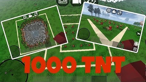 1000 TNT blast (Mini Block Craft)