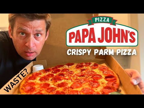 REVIEW: Papa Johns Crispy Parm Pizza - The Impulsive Buy