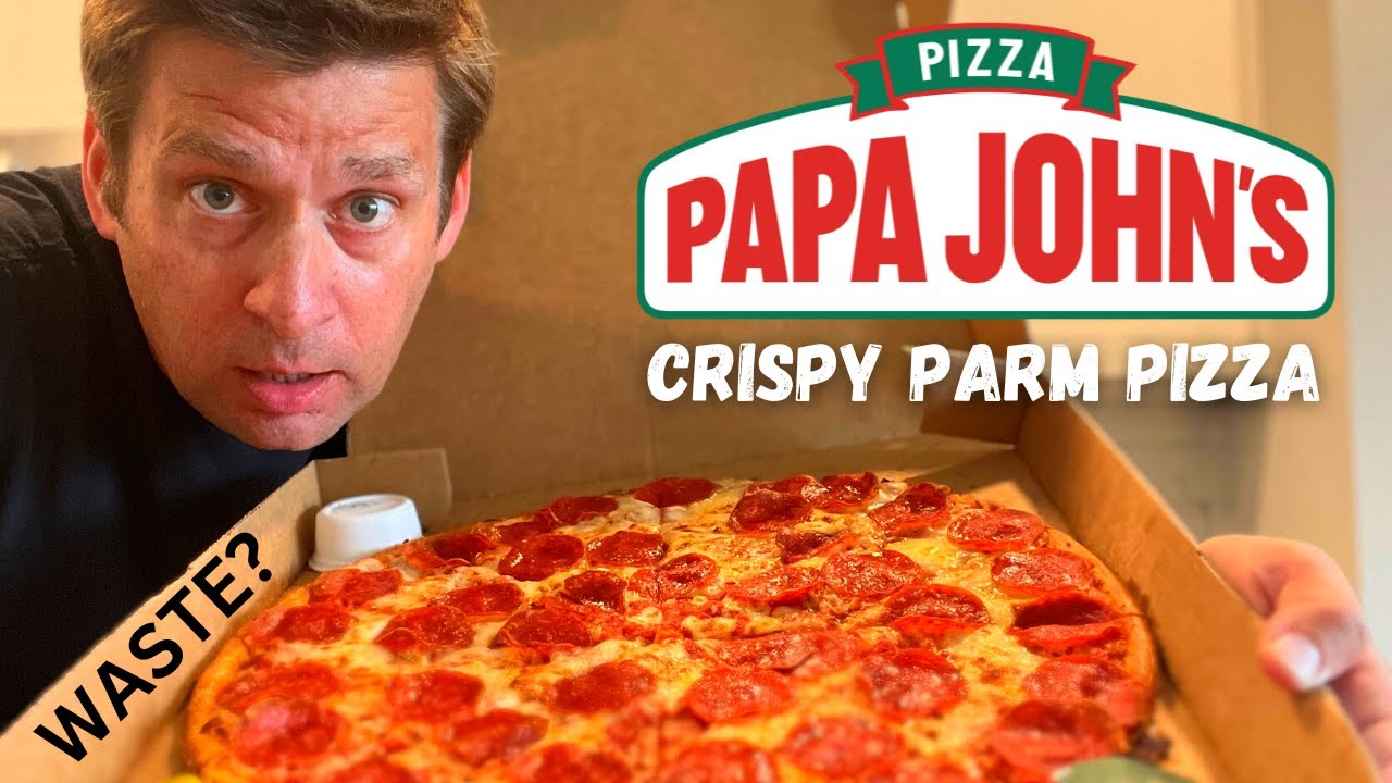 REVIEW: Papa Johns Crispy Parm Pizza - The Impulsive Buy
