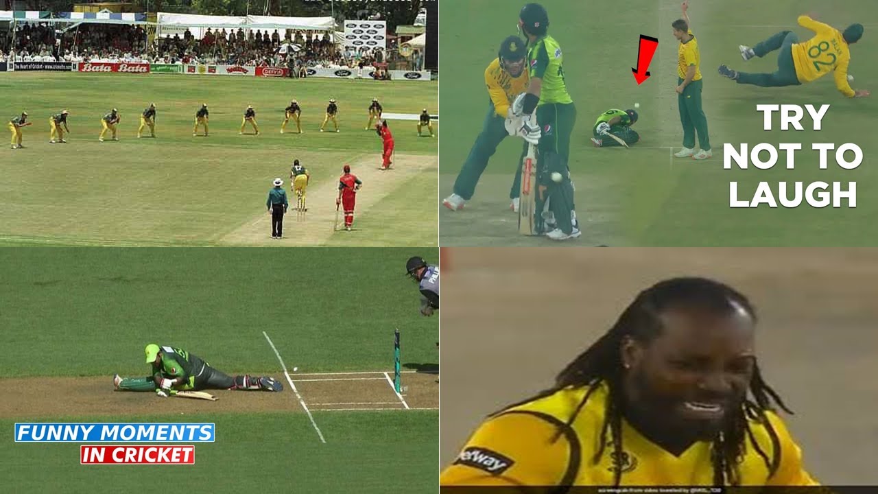 MOST CRAZIEST AND FUNNIEST MOMENT IN CRICKET | FUNNY MOMENT - YouTube