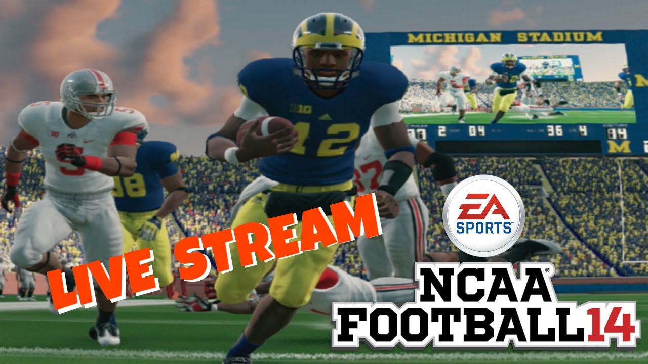 NCAA Football 14 Demo Live Stream YouTube