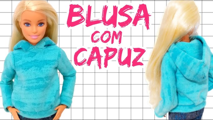Jaqueta Jeans para Barbie  Como Fazer Roupinha de Boneca - 動画