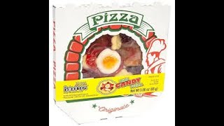 Trying Raindrops Gummy Pizza