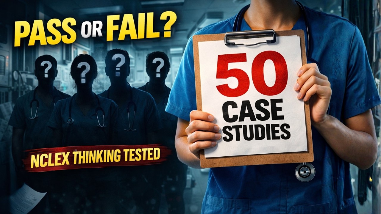 50 лучших вопросов для разбора кейсов NCLEX | В стиле реального экзамена #2026 #образование #учеб...