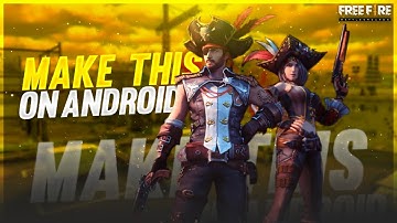 Make This Free Fire Inspired Insane Thumbnail On Android || Free Fire Thumbnail Tutorial || PS TOUCH