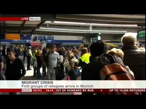 მიგრანტების ჩასვლა გერმანიაში