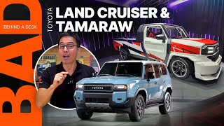 Say Hello to the New Toyota Land Cruiser Prado & Toyota Tamaraw Concept | Behind a Desk