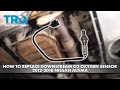 How to Replace Downstream O2 Oxygen Sensor 2012-2018 Nissan Altima