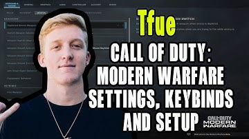 TFUE Call Of Duty Modern Warfare Settings, Keybinds and Setup || COD MW Beta