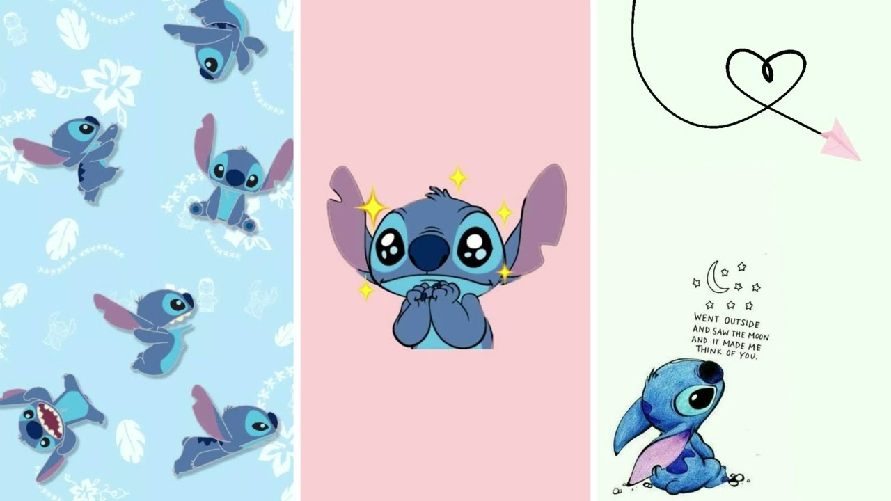 Background Stitch Aesthetic Wallpaper Discover more Character Disney  Fictional Koala  Lilo and stitch drawings Cute disney wallpaper  Cartoon wallpaper iphone