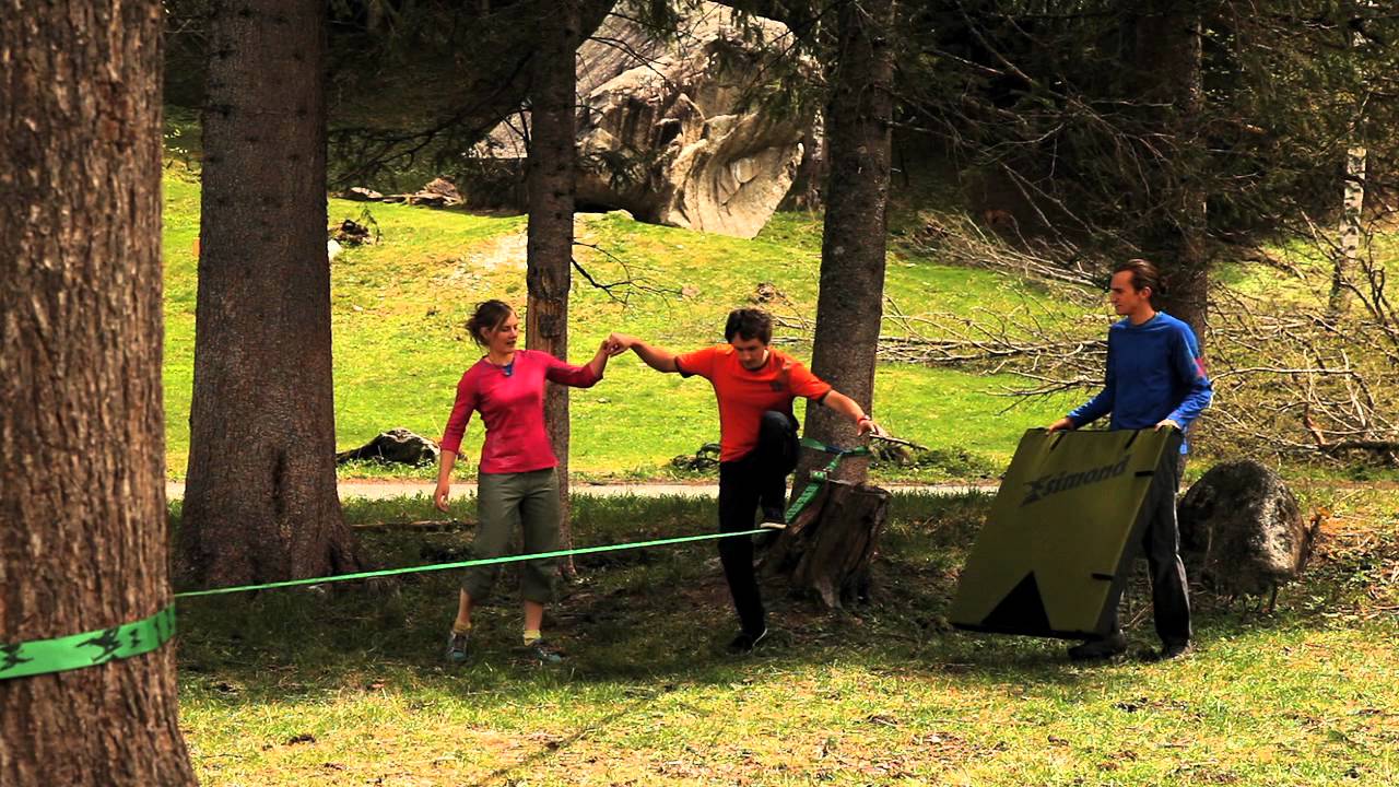 simond slackline - YouTube