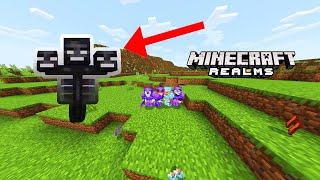 Fighting The Wither On Xbox Realms | Minecraft